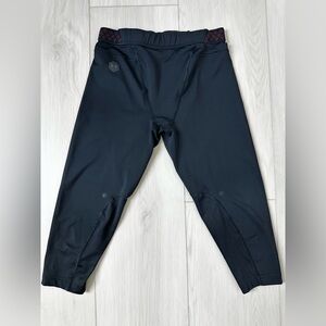 Under Armour Men's UA RUSH ¾ Length Tights Size Medium Black
